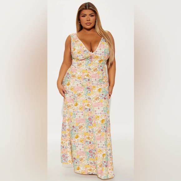 Fashion Nova Dresses & Skirts - Fashion Nova Multicolor Sarah Patchwork Dress